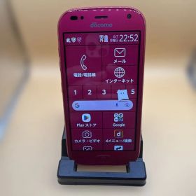J88 docomo F-01L ピンク スマホ本体 テレビ