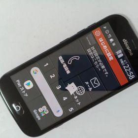 ☆ docomo らくらくスマートフォン me F-01L ブラック