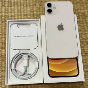 美品 iPhone12mini 128GB ホワイト