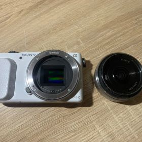 8560 Sony NEX-3N ホワイト ボディ レンズセット