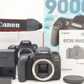 ☆極上美品☆ Canon キャノン EOS 9000D ボディ 元箱 付属品 Shot数 僅か 2,600枚前後！ ♯25092005