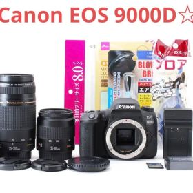 Canon EOS 9000D 標準&望遠ダブルレンズセット
