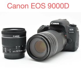 デジタル一眼レフカメラCanon EOS 9000D標準&望遠ダブルレンズセット