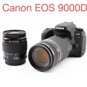 Wi-Fi/動画/保証/Canon EOS 9000D標準&望遠レンズセット