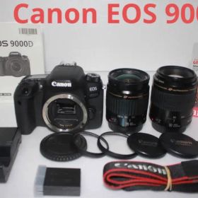 人気機種 キャノン Canon EOS 9000D 標準＆望遠ダブルレンズセット