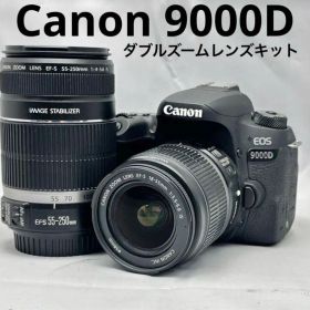 ショット数3,600枚！Canon EOS 9000D ダブルズームレンズキット
