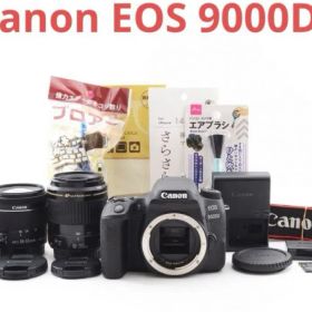 Canon EOS 9000D標準&望遠ダブルレンズセット