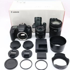 【シャッター回数：88回】Canon キヤノン EOS 9000D ダブルズームキット EF-S18-55mm/EF-S55-250mm 付属 #260205_261071001250