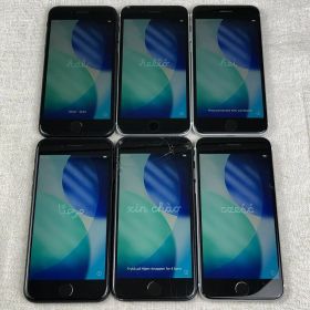 ◆ジャンク品・本体のみ◆【6点セット・SIMロックなし】Apple iPhone SE (第2世代) A2296 本体 64GB【大きな割れ・バッテリー劣化】/SP-JUNK-260519