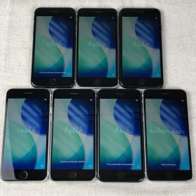 ◆ジャンク品・本体のみ◆【7点セット・SIMロックなし】Apple iPhone SE (第2世代) A2296 本体 64GB【画面表示不良 他】/SP-JUNK-260528