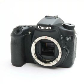 【中古】 《美品》 Canon EOS 70D ボディ 【ファインダー内清掃/モードダイヤル部品交換/各部点検済】 [ デジタルカメラ ]