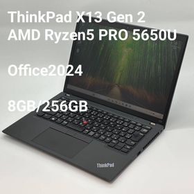 レノボ(Lenovo)のThinkPad X13 Gen2 AMD Ryzen5PRO 5650U 17(ノートPC)