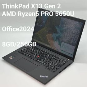 レノボ(Lenovo)のThinkPad X13 Gen2 AMD Ryzen5PRO 5650U 12(ノートPC)