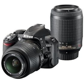 【中古】Nikon デジタル一眼レフカメラ D3100 200mmダブルズームキットD3100WZ200