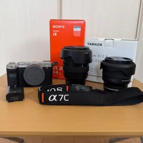 Sony α7C ミラーレス レンズセット ソニー タムロン 単焦点 Gレンズ