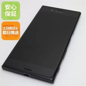 良品中古 au SOV34 Xperia XZ ミネラルブラック 即日発送 スマホ AU SONY 本体 白ロム 土日祝発送OK 04000