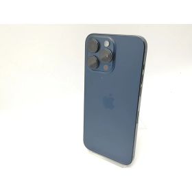 【中古】Apple au 【SIMフリー】 iPhone 15 Pro Max 256GB ブルーチタニウム MU6T3J/A【静岡】保証期間1ヶ月【ランクC】