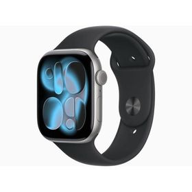 【ラッピング可】【即日発送】【新品】Apple Watch Series 11 GPSモデル 46mm MEV44J/A スペースグレイ・ブラックスポーツ M/L