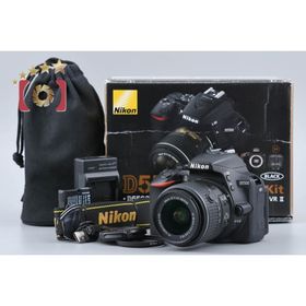 【中古】Nikon ニコン D5500 ブラック 18-55mm VR II レンズキット 元箱付き