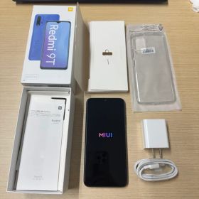 美品/ Xiaomi Redmi 9T 本体 SIMフリー グレー 64GB