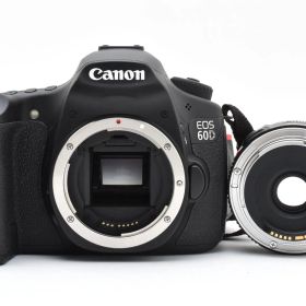 ■ 特上美品 ■ キヤノン Canon EOS 60D ボディ 《S数785回》＋ EF 40mm F2.8 STM レンズ デジタル 一眼レフ カメラ #A1011