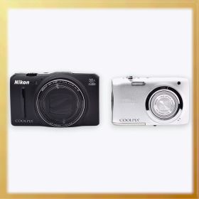 ジャンク｜Nikon COOLPIX S9700 A100 デジタルカメラ クールピクス 2台セット｜M203