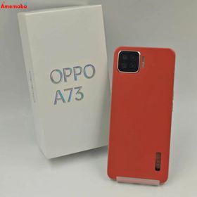 爆速発送OPPO A73 64GB ダイナミックオレンジ CPH2099 ストア版SIMフリー極美品