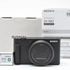 ★訳あり外観美品★ソニー SONY VLOGCAM ZV-1M2 コンパクトデジタルカメラ ブラック 《元箱付き》 #4436W02953#005