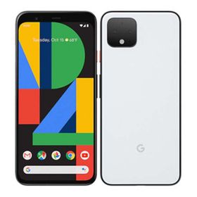グーグル(Google)のGoogle Pixel4 64GB Clearly White SIMフリー 本体 ソフトバンク Aランク スマホ 【送料無料】 gp464sbw8mtm(スマートフォン本体)