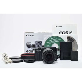 【箱付き】 Canon キャノン EOS M レンズキット ミラーレス一眼カメラ(ミラーレス一眼)
