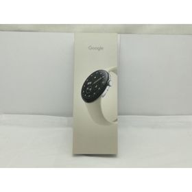 【未使用】Google Pixel Watch4 Wi-Fiモデル 41mm Polished Silver アルミケース/Porcelain アクティブ バンド【川崎】保証期間３ヶ月
