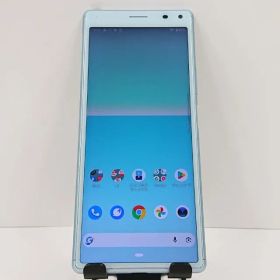 Xperia 8 SOV42 au ブルー 送料無料 本体 c17487
