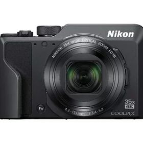 【中古】（新古品） Nikon デジタルカメラ COOLPIX A1000 BK 光学35倍 ISO6400 アイセンサー付EVF クールピクス ブラック A1000BK (整備済み品)