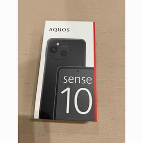 AQUOS sense10 SH-M33 6GB/128GB フルブラック(スマートフォン本体)