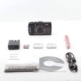 【良品】OLYMPUS オリンパス コンパクトデジタルカメラ STYLUS TG-3 Tough ブラック JS129-01127