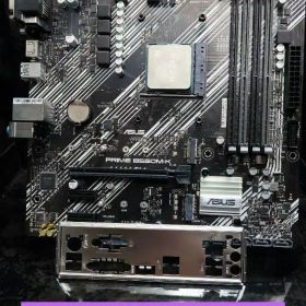 セット売り!! Ryzen5 4500+ASUS B550M-K 動作確認済み！