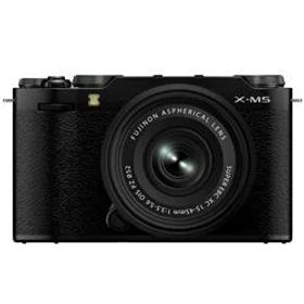 FUJIFILM 富士フイルム デジタル一眼カメラ X-M5 XC15-45mmレンズキット [ブラック][ラッピング可] R-LOGI