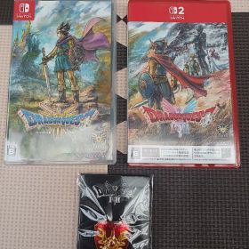 ドラゴンクエスト1&2と3のソフトとピンバッチ