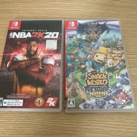 NBA 2K20 & スナックワールド トレジャラーズ ゴールド 2本セット
