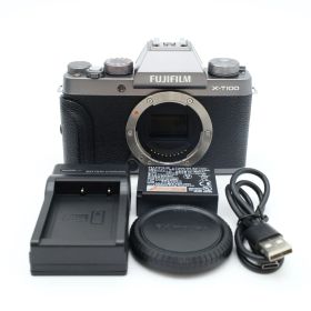 ■極上品■ FUJIFILM X-T100 ダークシルバー