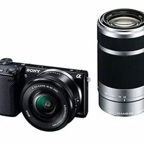 【中古】［非常に良い］SONY ソニー デジタル一眼カメラ「NEX-5T」ダブルズームレンズキット(ブラック) NEX-5T NEX-5TY-B