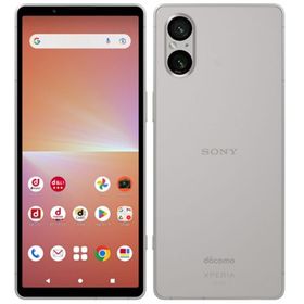 超美品SIMフリー Xperia 5 V SO-53D プラチナシルバー 128GB