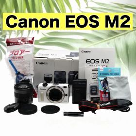 Canon EOS M2 ミラーレスカメラ wi-fi