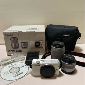 Canon EOS M10 ミラーレスカメラ ダブルレンズキット