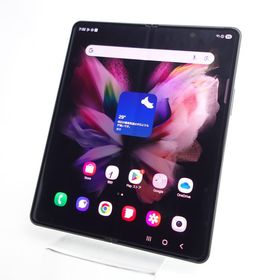 【SIMフリー】Galaxy Z Fold3 5G SCG11 ファントムブラック au版