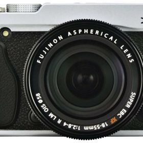 【中古】FUJIFILM フジフイルム X-E2 レンズキット シルバー
