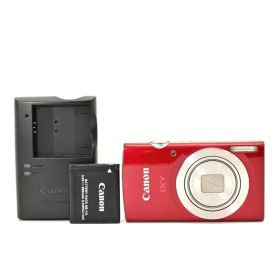 ＜良品＞ Canon IXY 180 レッド｜コンパクトデジタルカメラ｜光学8倍ズーム｜外観良好｜動作快調｜軽量コンパクト｜日常撮影・サブ機に最適