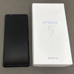 Xperia 5 128GB ブラック simフリー -HO503-
