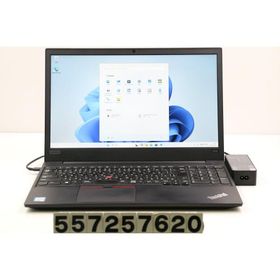 ノートパソコン Lenovo ThinkPad E580 Core i3 8130U 2.2GHz/8GB/256GB(SSD)/15.6W/FHD(1920x1080)/Win11 キー文字消えあり