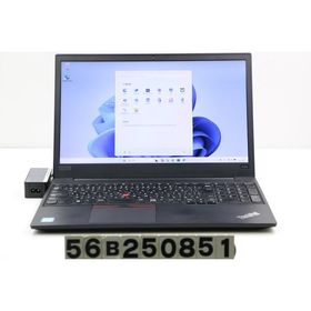 ノートパソコン Lenovo ThinkPad E580 Core i5 8250U 1.6GHz/8GB/256GB(SSD)/15.6W/FHD(1920x1080)/Win11 トラックポイント不良